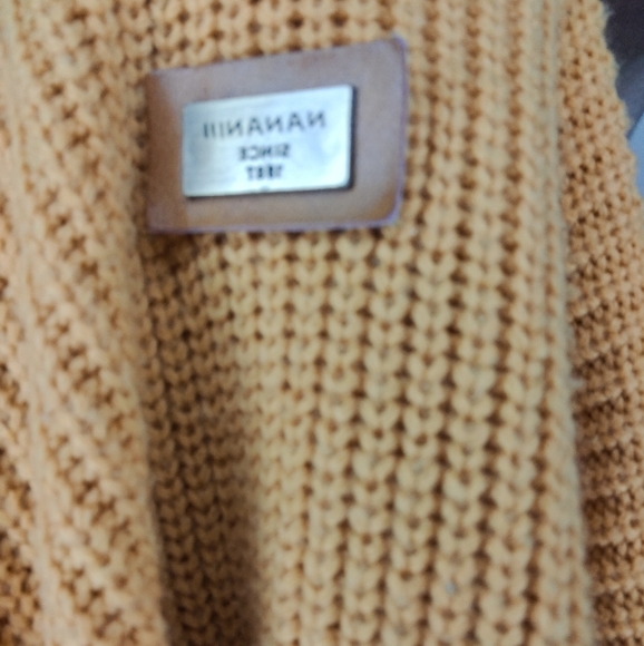 Oversized Nananiii Knit Yellow Sweater - Picture 5 of 5